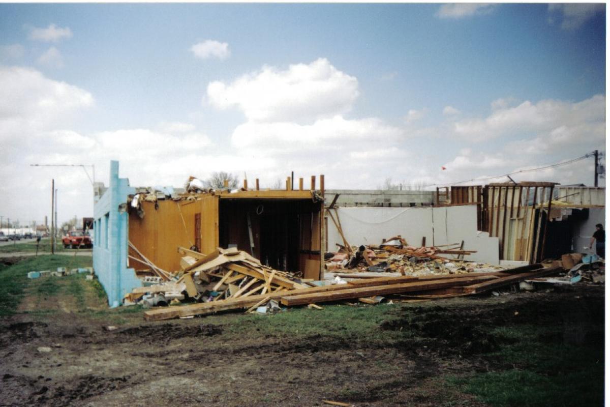 Tornado wreckage number 3